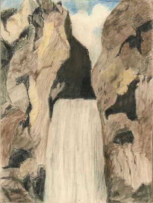 Павлов Иван Николаевич. Водопад Султан